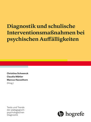 cover image of Diagnostik und schulische Interventionsmaßnahmen bei psychischen Auffälligkeiten